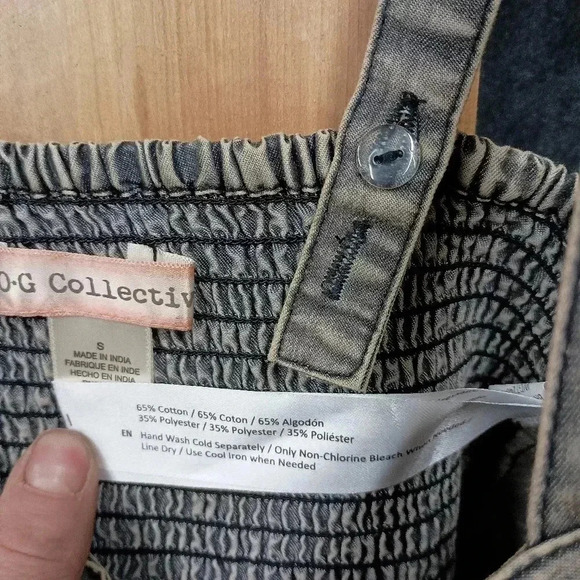 Stylish Denim Crop Top - Picture 6 of 9